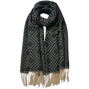 Juleeze JZSC0792G Scarf Ladies Grey 65x180 cm