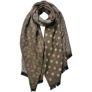 Juleeze JZSC0793BE Scarf Ladies Beige 65x190 cm