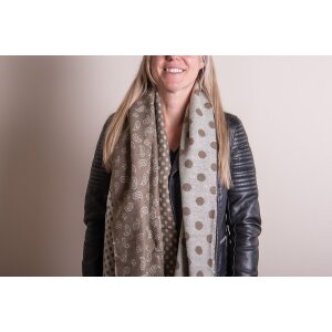 Juleeze JZSC0793BE Scarf Ladies Beige 65x190 cm