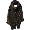 Juleeze JZSC0793CH Scarf Ladies Brown 65x190 cm