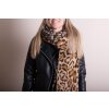 Juleeze JZSC0795 Scarf ladies brown 60x200 cm