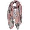 Juleeze JZSC0799 Scarf Ladies Pink 80x180 cm