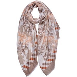 Juleeze JZSC0800 Scarf Ladies Beige 80x180 cm