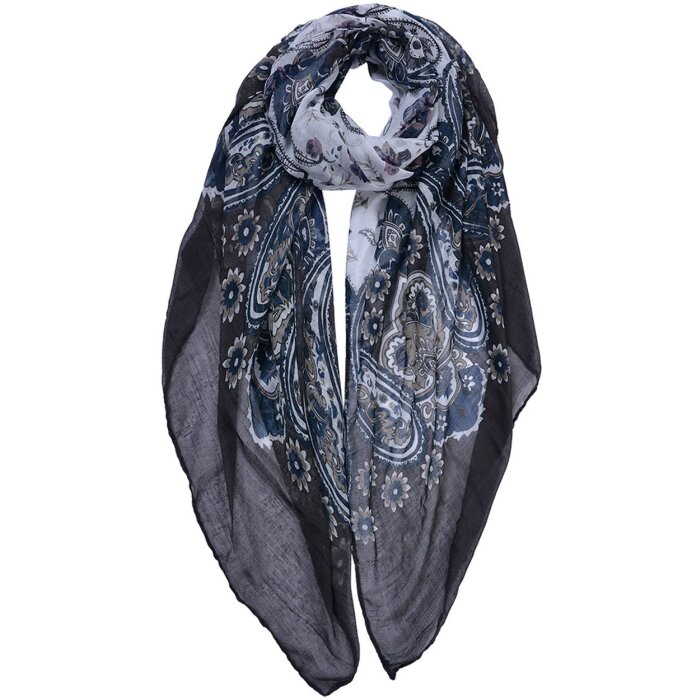 Juleeze JZSC0812G Scarf Ladies Grey 80x180 cm