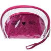 Juleeze JZSET0002F Cosmetic bag pink (set of 2) 24x15 - 19x12 cm