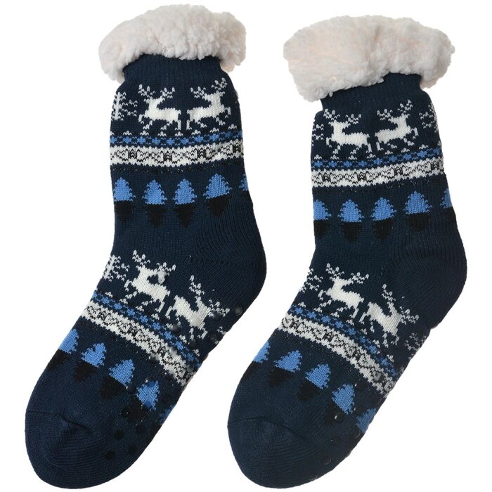 Juleeze JZSK0021BL Socks Blue one size