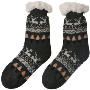 Juleeze JZSK0021DG Socks Grey one size