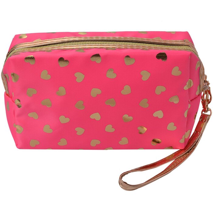 Juleeze JZTB0026F Toiletry Bag Pink 18x10 cm