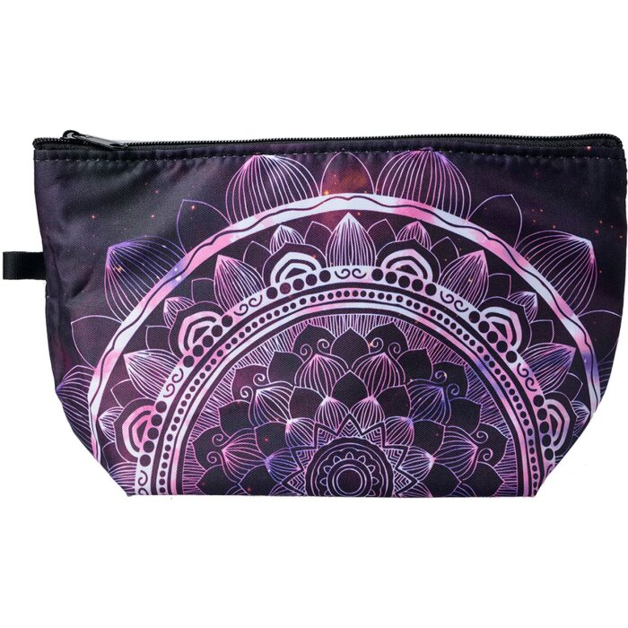 Juleeze JZTB0043 Toiletry Bag Black, Purple 22x13x18 cm