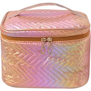 Juleeze JZTB0062 Toiletry Bag Ladies Pink 21x14x15