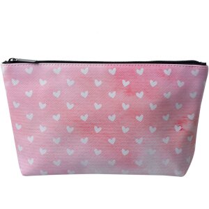 Juleeze JZTT0010-01 Cosmetic bag with hearts 26x6x16 cm