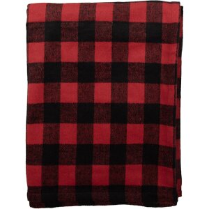 Clayre & Eef KT060.145 Plaid Red, Black 130x170 cm