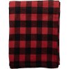 Clayre & Eef KT060.145 Plaid Red, Black 130x170 cm