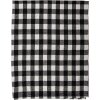 Clayre & Eef KT060.146 Plaid Black, White 130x170 cm