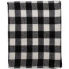 Clayre & Eef KT060.146 Plaid Black, White 130x170 cm