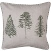 Clayre & Eef NPT21 Cushion Cover Beige Green 40x40 cm