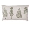 Clayre & Eef NPT36-2 Cushion Cover Tree Motif 30x50 cm Natural Green Beige