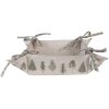 Clayre & Eef NPT47 Bread Basket Beige 35x35x8 cm