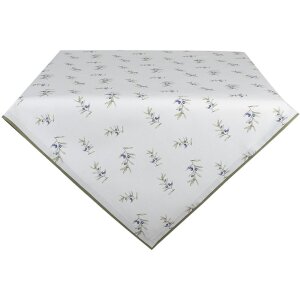 Clayre & Eef OLF01 Tablecloth Square Beige Green...