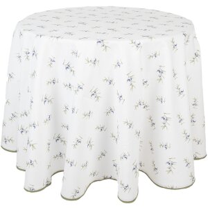 Clayre & Eef OLF07 Tablecloth Beige Green Ø...