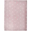 Clayre & Eef SWC60-2 Plaid Pink White 130x170 cm