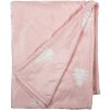 Clayre & Eef SWC60-2 Plaid Pink White 130x170 cm