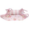 Clayre & Eef SWR47 Bread Basket Pink 35x35x8 cm