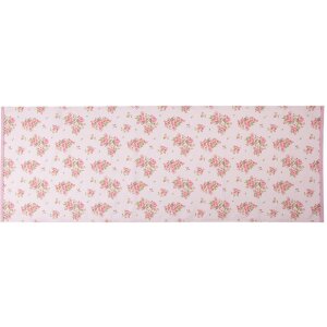 Clayre & Eef SWR64 Table Runner Pink 50x140 cm