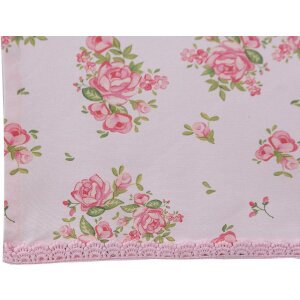 Clayre & Eef SWR64 Table Runner Pink 50x140 cm