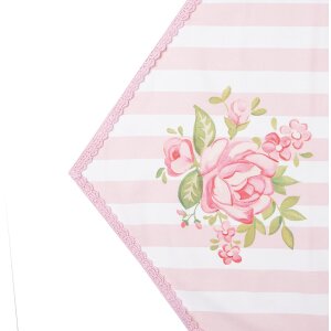 Clayre & Eef SWR65 Table Runner Pink 50x160 cm