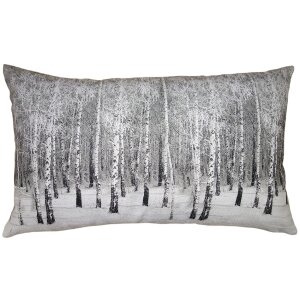 Clayre & Eef TIS36 Cushion Cover Grey 30x50 cm