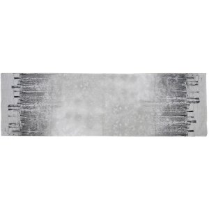 Clayre & Eef TIS65 Table runner Grey 41x140 cm...