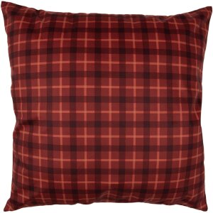 Clayre & Eef TX21 Cushion Cover Red Brown 45x45 cm