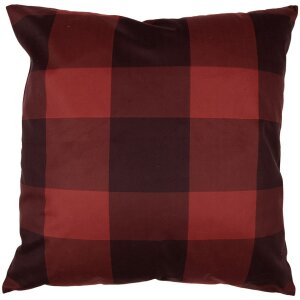 Clayre & Eef TX22 Cushion Cover Red Brown 45x45 cm