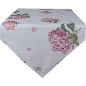 Clayre & Eef VTG65 Table runner Pink 50x160 cm