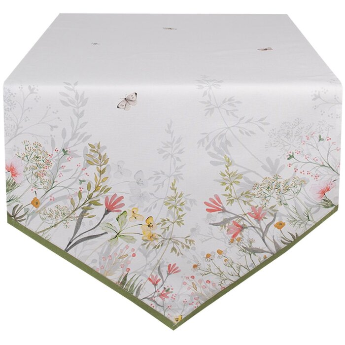 Clayre & Eef WFF65 Table runner Multicoloured 50x160 cm