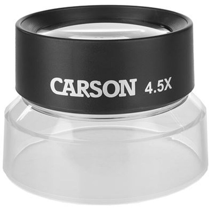 Carson LL-55 Stand magnifier 4.5x magnification 75 mm lens diameter