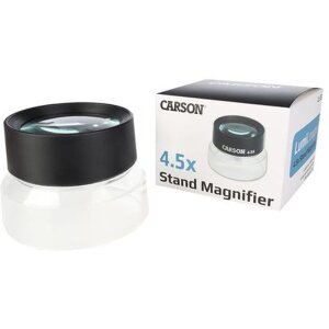 Carson LL-55 Stand magnifier 4.5x magnification 75 mm lens diameter