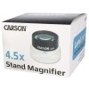 Carson LL-55 Stand magnifier 4.5x magnification 75 mm lens diameter