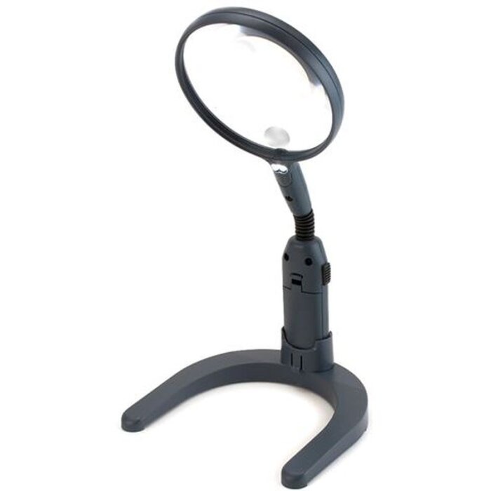 Carson GN-55 table magnifier flexible LED 2x/3.5x 110mm flexible arm