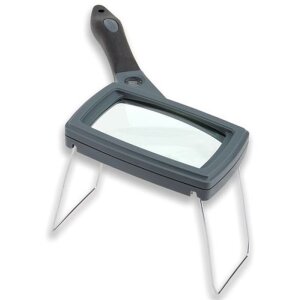 Carson SG-16 handheld magnifier 2.5x/11.5x 85mm with...