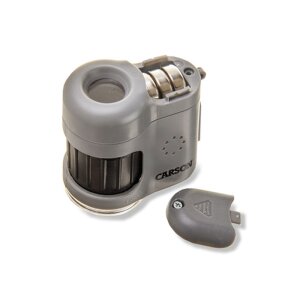 Carson MM-380 MicroMini pocket microscope 20x with smartphone adapter