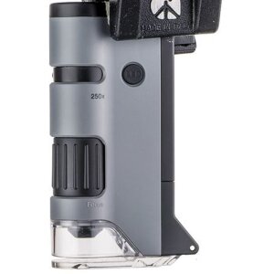 Carson MP-250 MicroFlip handheld microscope 100-200x smartphone adapter