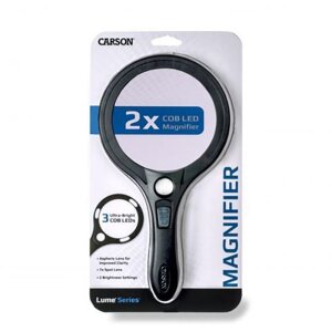 Carson Handheld Magnifier Aspherical 2x magnification...