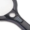 Carson Handheld Magnifier Aspherical 2x magnification 110mm AS-95 with LED