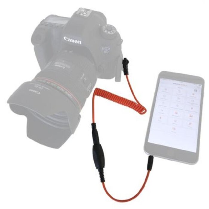 Miops smartphone remote release MD-C1 with C1 cable for Canon