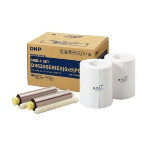 DNP paper DM69620 2 rolls 180 pcs 15x23 for DS620