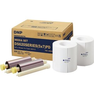 DNP paper DM57620 2 rolls 230 pcs 13x18 for DS620