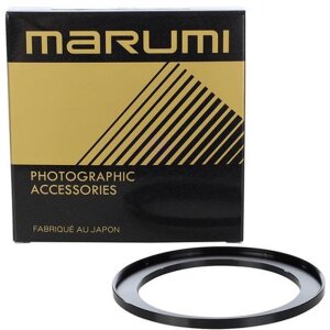 Marumi Step-up Ring 46 mm to 49 mm Lens Adapter Black