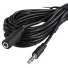 Stereo audio extension cable 3.5 mm male - 3.5 mm female 5m